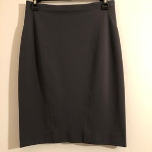 Ann Taylor Slate Gray Pencil Skirt - Size 2P